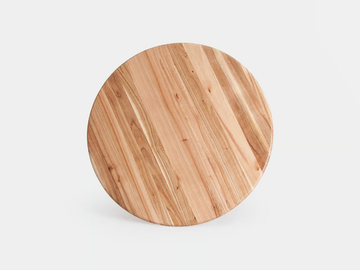 PLISSÉ RATTAN - Round mahogany and rattan coffee table by Vical Home - view 3